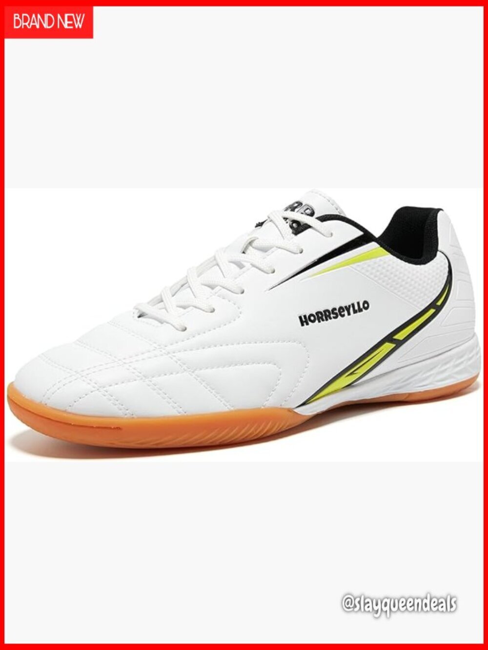 Indoor Soccer Shoes Futsal Training Sneakers Flat Rubber Sole